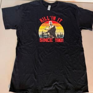 Jason Kill'in It T-Shirt Size L