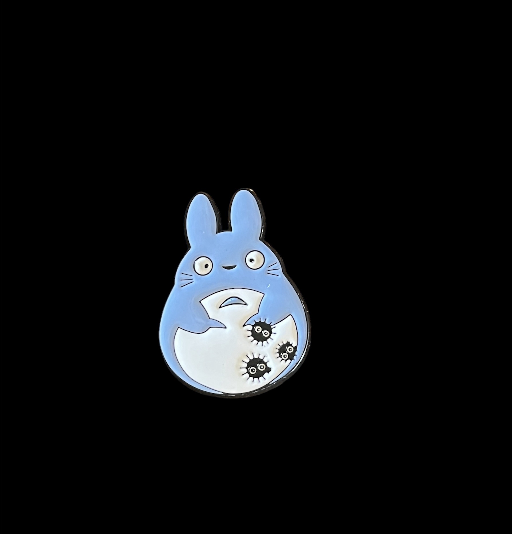 Totoro & Sprites Pin