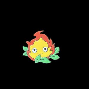 Calcifer Leaf Pin