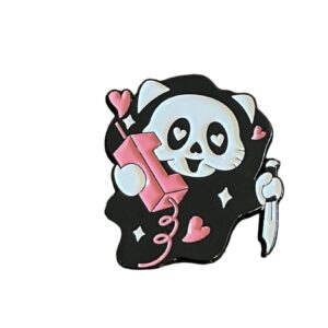 Ghostface Cat Pin