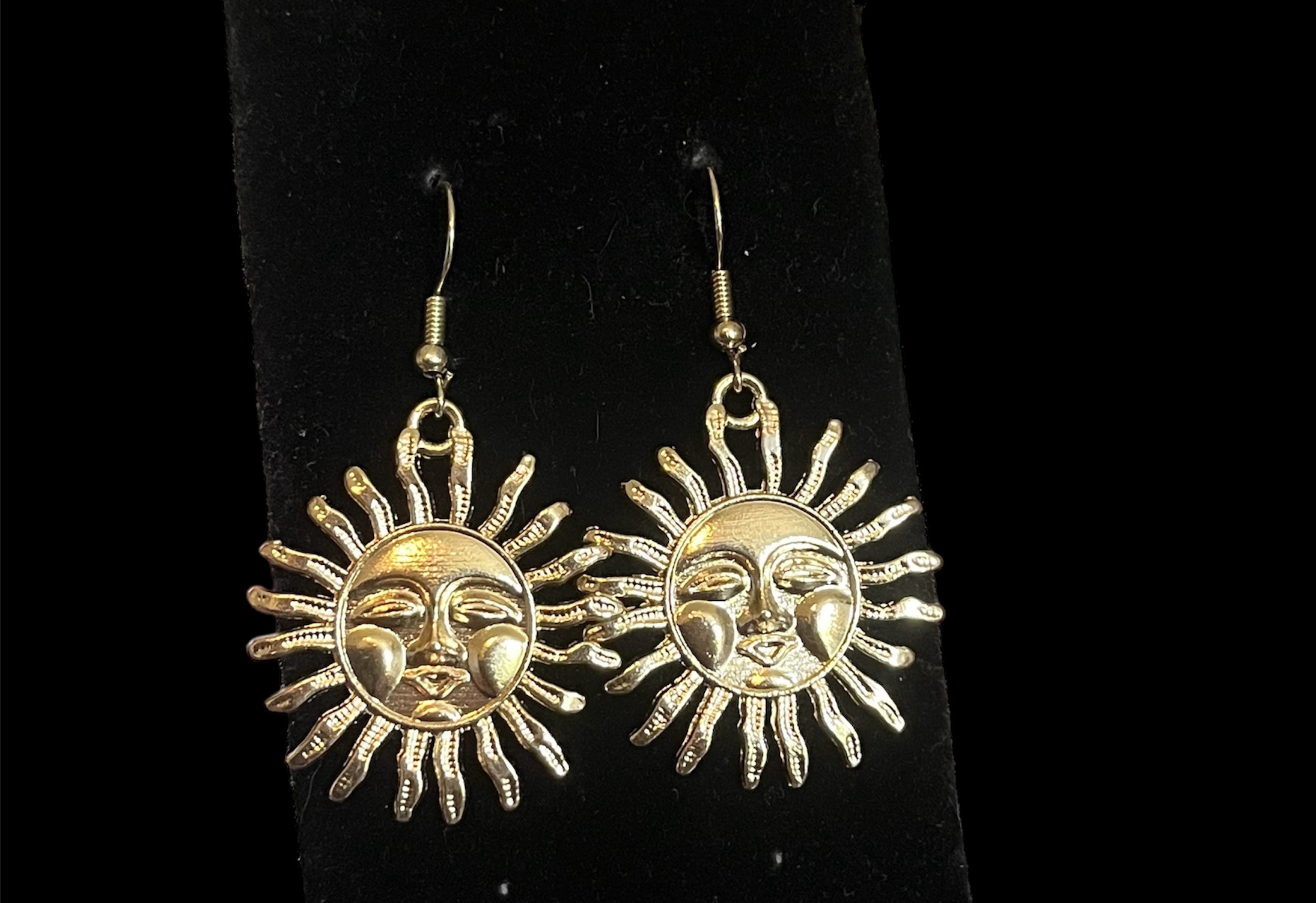 Golden Sun Earrings