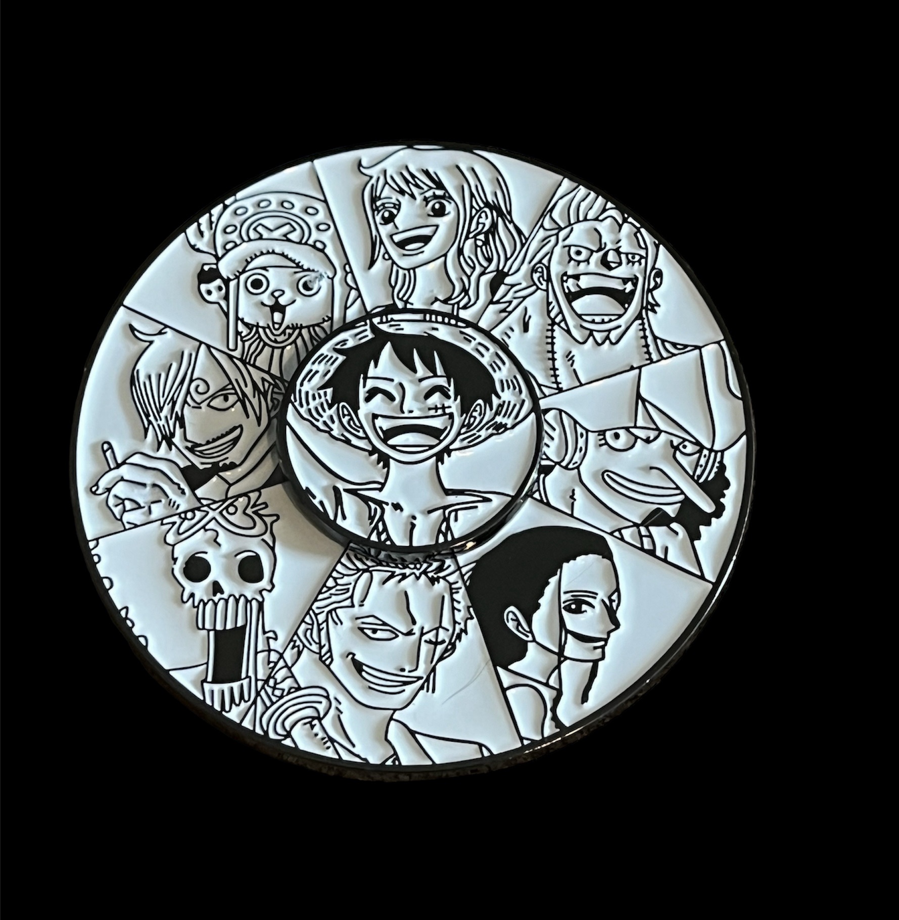 One Piece Spinner Pin