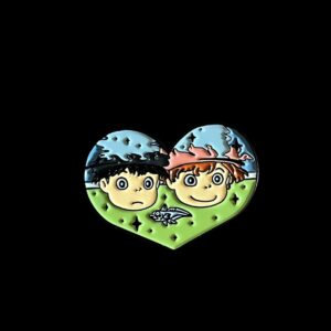 Ponyo Heart Pin