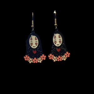 No Face Flowers Earrings