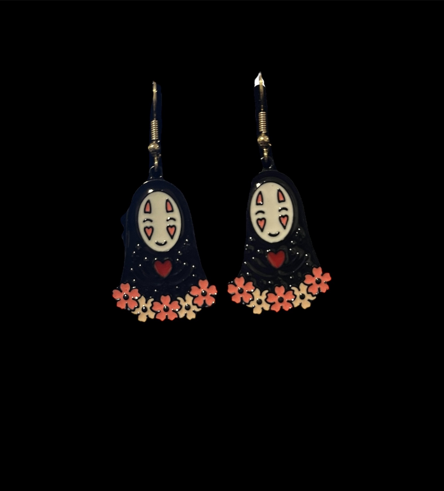 No Face Flowers Earrings