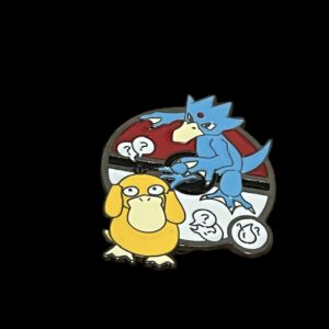 Pokemon Psyduck Evolution Pin