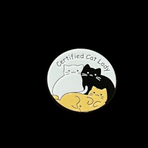 Certified Cat Lady Pin