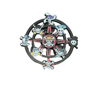 One Piece Pirate Skull Pin