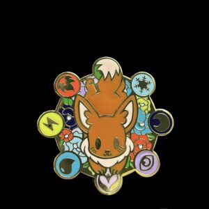 Eeveelution Eevee Pokemon Pin