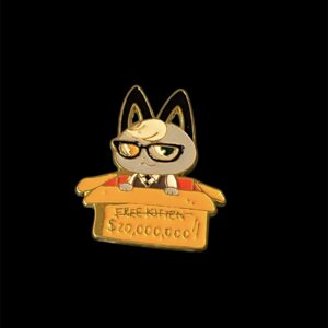 Raymond Animal Crossing Pin