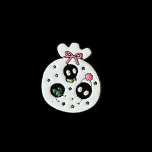 Soot Sprite in a Bag Pin