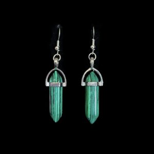 Malachite Earrings