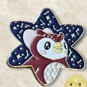 Celeste Animal Crossing Pin