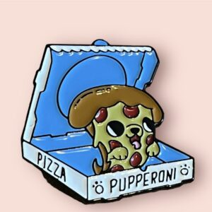 Pupperoni Pizza Pin