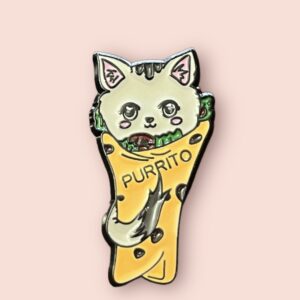 Purrito Cat Burrito Pin