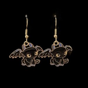 Toothless Earrings