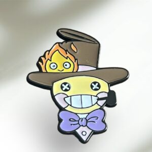 Turnip Head & Calcifer Pin