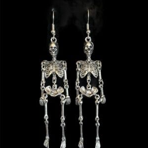 Full Body Skeleton Earrings