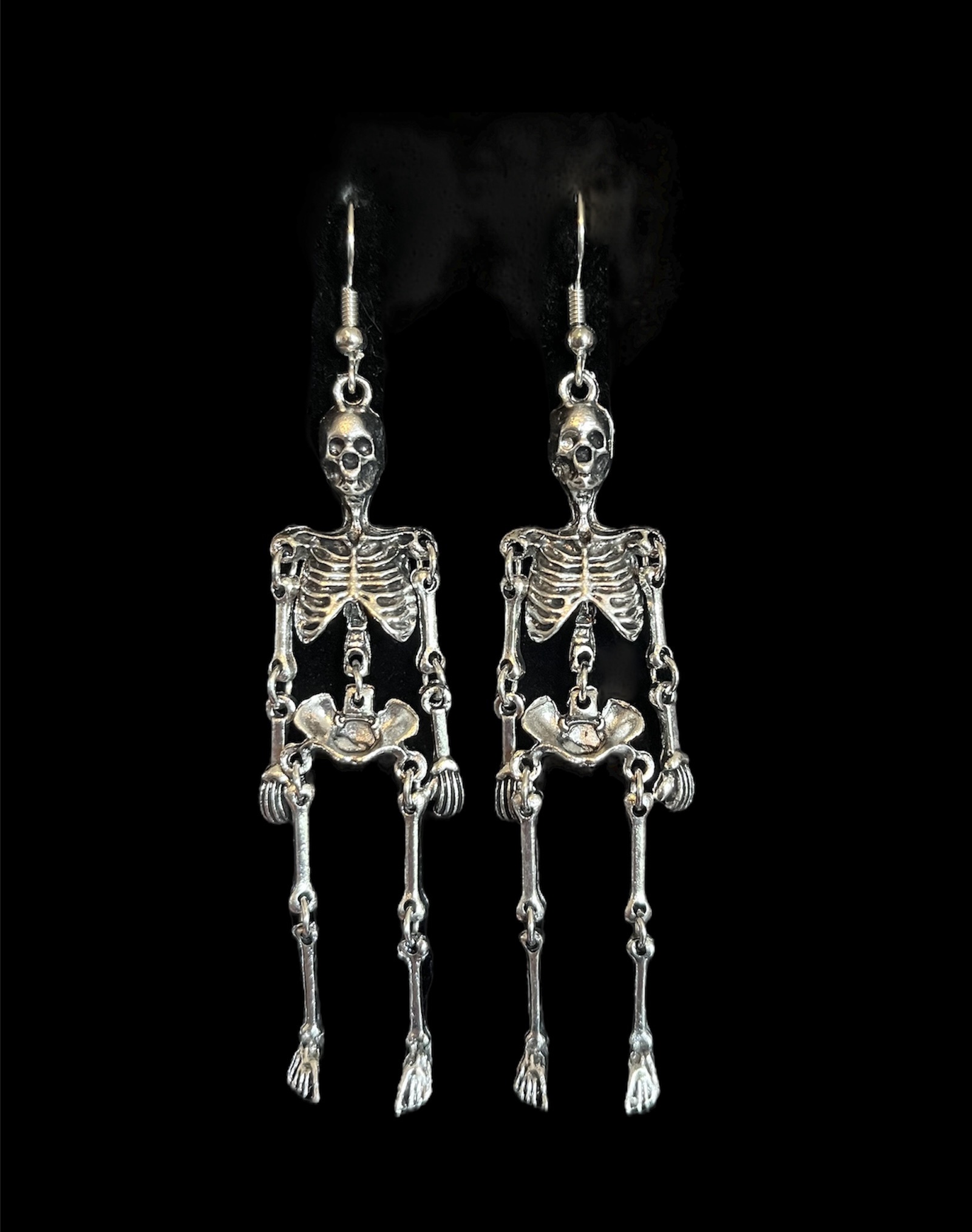 Full Body Skeleton Earrings