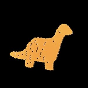 Brontosaurus Dino Chicken Nuggie Pin