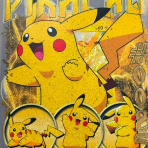 Pikachu Pokemon T-shirt - Tell Me the Size
