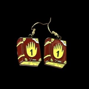 Journal Gravity Falls Earrings