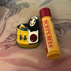 No Face in a Bath Pin