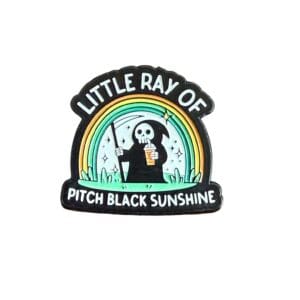 Pitch Black Sunshine Pin