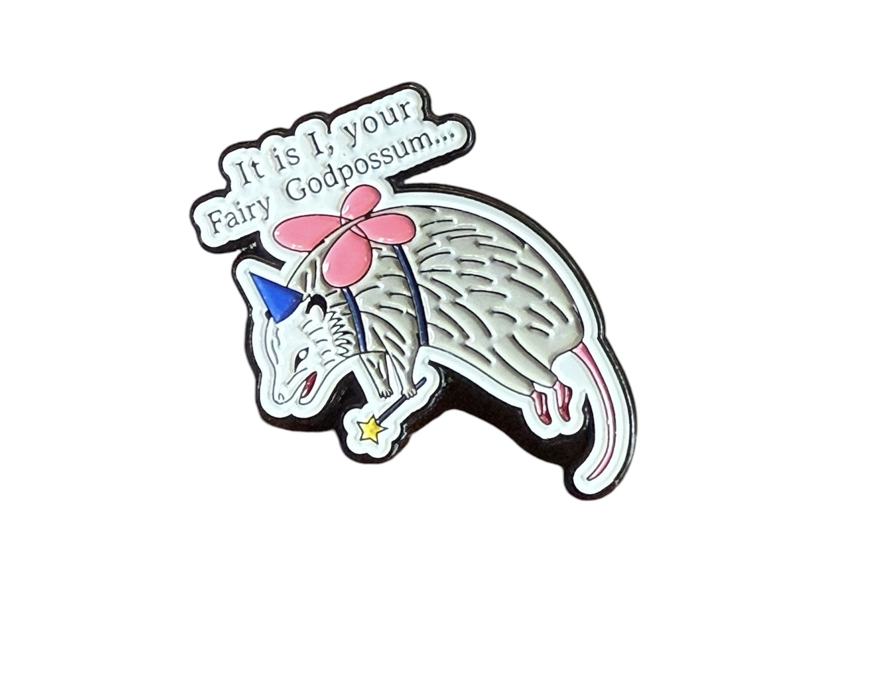 Fairy Godpossum Pin