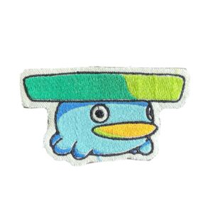 Lotad Pokemon Iron On Embroidered Patch
