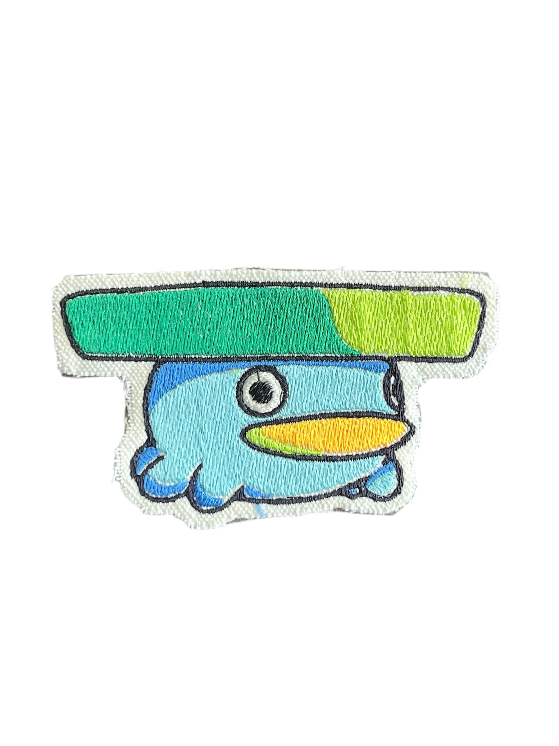 Lotad Pokemon Iron On Embroidered Patch