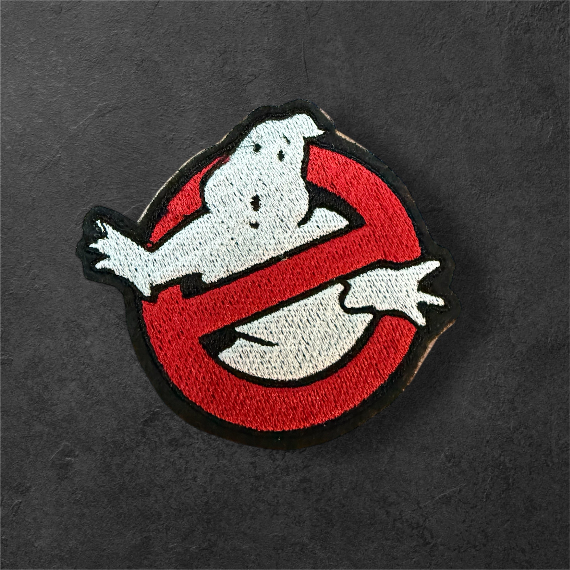 Ghostbusters Iron On Embroidered Patch