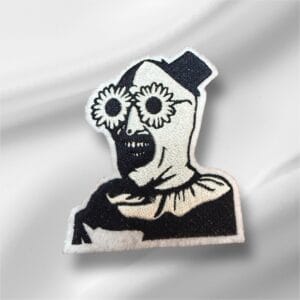 Terrifier Art the Clown Iron On Embroidered Patch