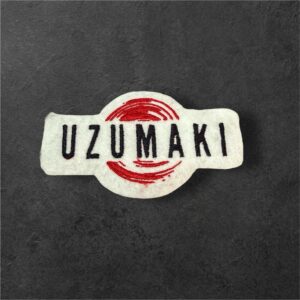 Uzumaki Iron On Embroidered Patch