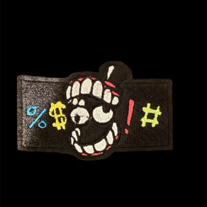 Cain Censor Box Iron On Embroidered Patch Amazing Digital Circus